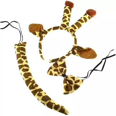 £2.98 • Buy Kids GIRAFFE TUTU COSTUME Fancy Dress Halloween Tutu Ears Animal Accessory UK