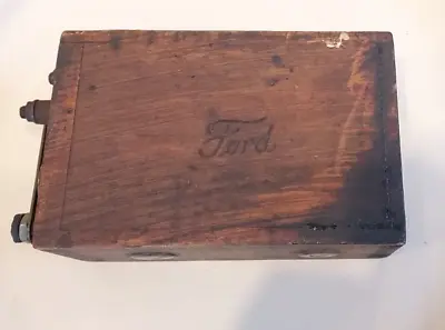 Vintage Ford Model T Or A Wood Battery Ignition Coil Box Ford Collectable • $45