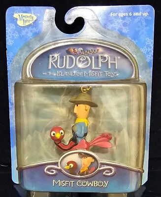 2002 Memory Ln Rudoph The Land Of Misfit Toys Misfit Cowboy Clip Ons NRFB RARE🔥 • $35