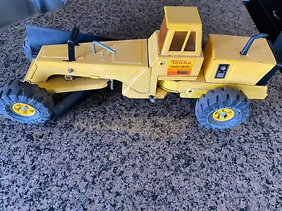 Tonka Turbo Diesel Road Grader With Side Blade • $69.99