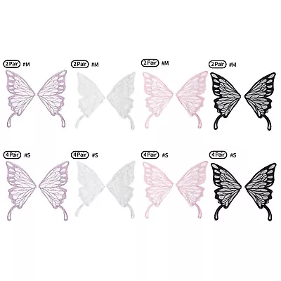 Shiny Edge Butterfly Fairy Wings Flower Elf Wings With Elastic ShoulderStraps • $7.60