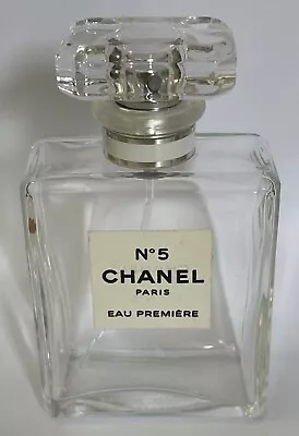 Chanel No 5 Eau Premiere Paris Perfume Spray Bottle 50 Mls Empty Bottle • $20