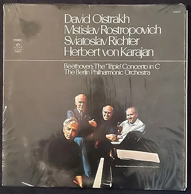 $6 • Buy Vintage LP: Oistrakh, Rostropovich And Richter In Beethoven's  Triple  Concerto