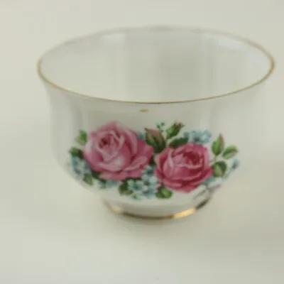 Mayfair Pink Rose  Sugar Bowl Vintage English Bone China • £4.95