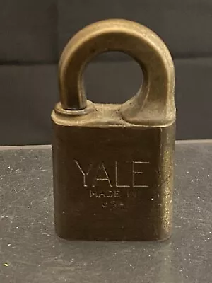 US Navy Brass Lock Yale No Key • $28.88