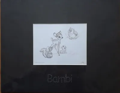 £29.95 • Buy Swarovski Exclusive Bambi Lithograph By Disney