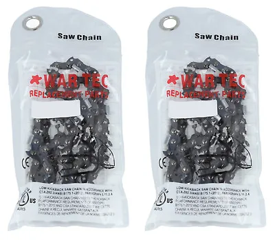 10  2x Chainsaw Saw Chain Fits Some MITOX Pole Pruners - 3/8 050 39DL • £12.87