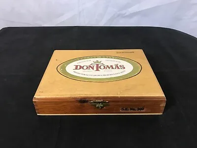 Don Thomas Special Edition Wooden Cigar Empty Box  S.E. No. 200 - From Honduras • $5.94