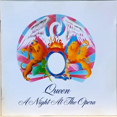 QUEEN – A Night At The Opera     1986 CD ALBUM    FREDDIE MERCURY   NEAR MINT !! • £13.50