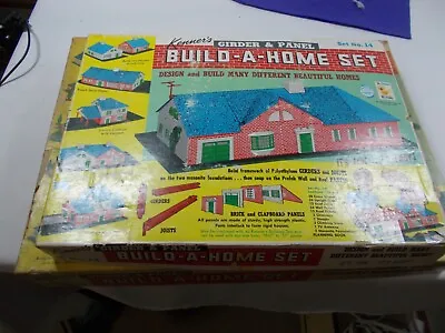 Vintage Kenner's 1962 Girder & Panel Build-A-Home No.14  Kit • $31