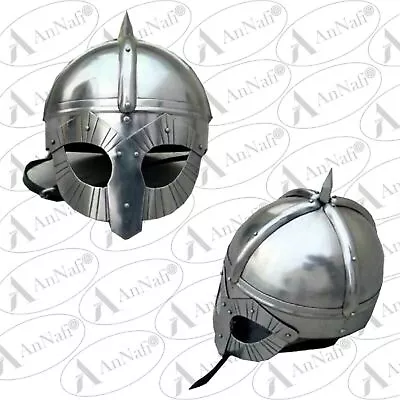Medieval Viking Gjermundbu Helmet Armour Battle Larp Costume Sca Gift • £59.24