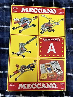 Meccano A Set 1982. Read Description. • £20