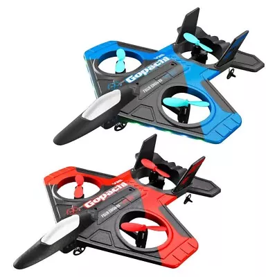 RC Spin Plane Foam Drone Jet Fighter Remote Control Airplane Glider Boy Gift Toy • $62.86