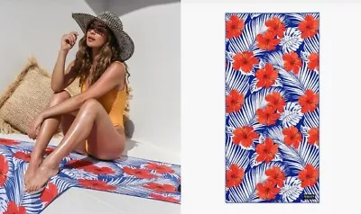 $39.99 • Buy Tesalate - Original Sand Free Travel Beach Towel Blanket-Quick Fast Dry Supe