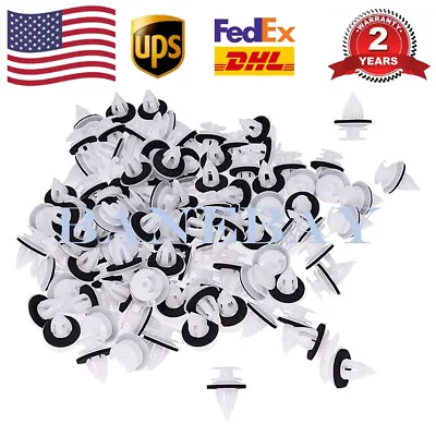 Set Of 100 Clips For BMW DOOR TRIM PANEL E34 E46 E36 E38 E39 M3 & Free Seal Ring • $3.99