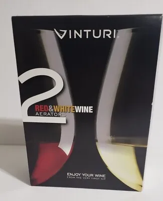 Vinturi 2 Red & White Wine Aerators New In Full Box • $19.50
