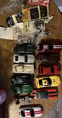 VINTAGE LOT SLOT CARS And Parts  1:32 • $55