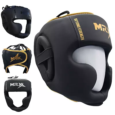 Boxing Head Guard MMA Kickboxing Training Protective Head Gear Martial Arts • $25.99