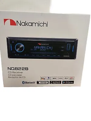 Nakamichi NQ822B 1-DIN CD/MP3/USB Car Stereo In-Dash Receiver W/ Bluetooth (NIB) • $89.99