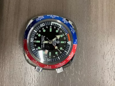 Vintage Mortima Superdatomatic Pepsi Bezel • $550