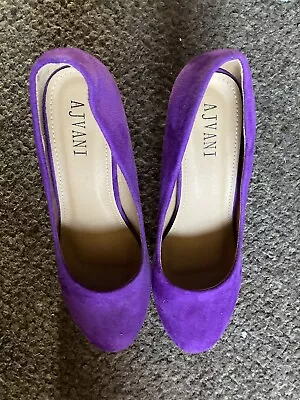 Sz8 Purple Suede Shoes BNWOT • £5