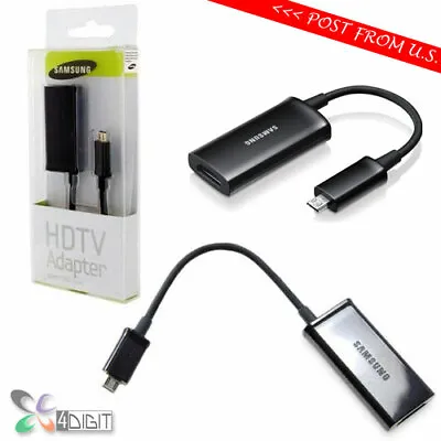 Genuine Original Samsung EIA2UHUNBECSTD HDTV MHL Adapter Cable For Galaxy S2 • $24.95