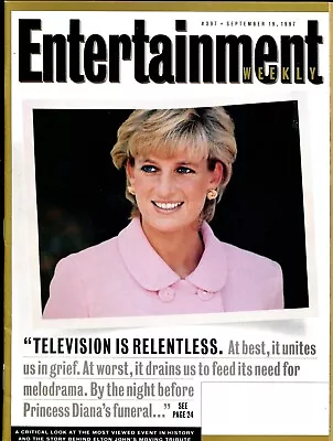 Entertainment Weekly ~ Princess Diana ~ September 1997 ~ Take A Lqqk • $6.95