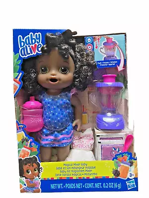 Baby Alive Magical Mixer Baby Doll Blueberry Blast 3+ NEW • $34.25