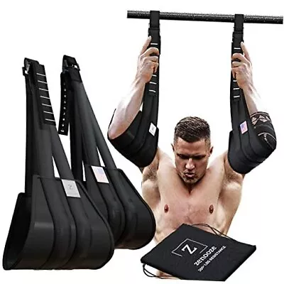 Adjustable Ab Straps Hanging Abdominal Slings Hanging Ab Straps For Black • $33.59