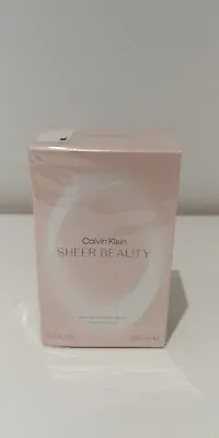 Calvin Klein CK Sheer Beauty Eau De Toilette 100ml Spray New & Sealed • £35