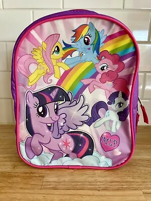 NEW My Little Pony MLP Toddler Mini Backpack Girl Small Bag Purse Kids Lunch Box • $15