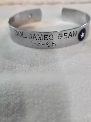 Vietnam POW MIA Bracelet Col. James Bean 1-3-68 • $29.99