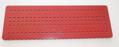 Meccano Flanged Box Lid Part Number 236 Red 13½” X 4½” • £6.50