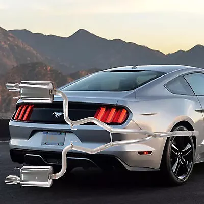 Catback Exhaust For 2015-2022 Ford Mustang 2.3L Ecoboost Stainless Steel • $279.99