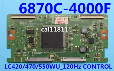 Vizio 6870c-4000f T-con Board From Vizio Model Vf550xvt1a Hdtv • $23.14