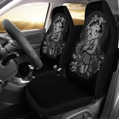 $54.99 • Buy Betty Boop Tattoo Art Car Seat Covers, Cartoon Car Seat Covers (set Of 2)