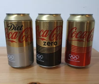 Coca-Cola London Olympic Games 2012 Money Box Set Diet Zero Coca Cola Coke • $20