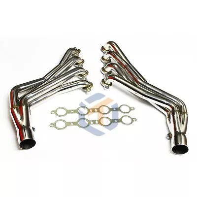 Long Tube Headers For 99-06 Chevy GMC Sierra Silverado Tahoe Yukon4.8/5.3/6.0 V8 • $285