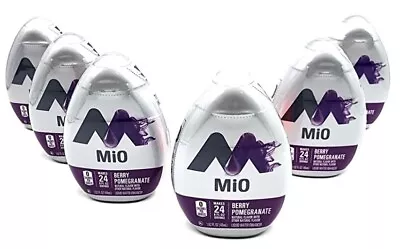 6 Bottles Mio BERRY POMEGRANATE Liquid Water Enhancer 1.62 FL OZ Exp. 05/2024 • $19.99