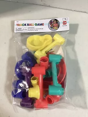 Track Ball Marble Run Building Set Game 20 Ramp & Connectors Pieces W/ 8 Balls • $5.99