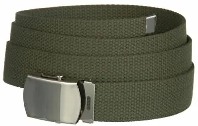 Big And Tall Canvas Military Web Belt - Casual Sports Tactical Belt For Men • $12.99