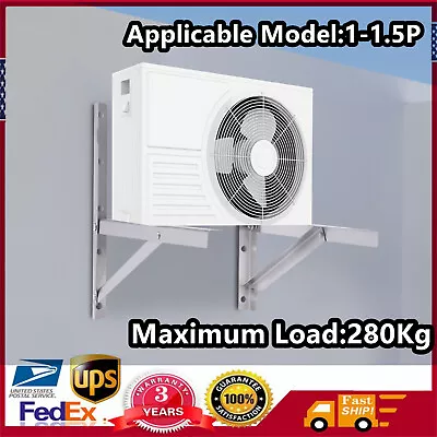 Wall Mounted Outdoor Bracket Fit Ductless Air Heat Pump Or Mini Split AC Units  • $25.65