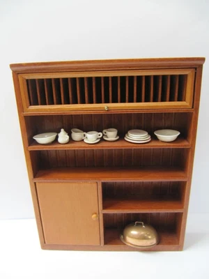 £8 • Buy Dolls House 1/2th Dresser And Crockery