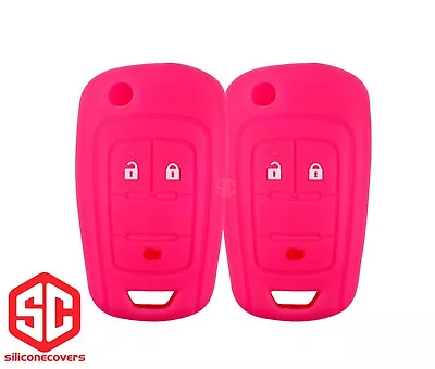 2x New KeyFob Remote Fobik Silicone Cover Fit / For Select GM Vehicles .... • $12.95