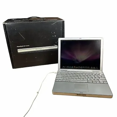 Apple 12  PowerBook G4 1.5GHz / 80GB HDD / 1.25GB  Original Box Included • $299.95