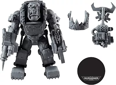 Warhammer 40k Ork Meganob Shoota Action Figure (Unpainted) | Official New • £17.99