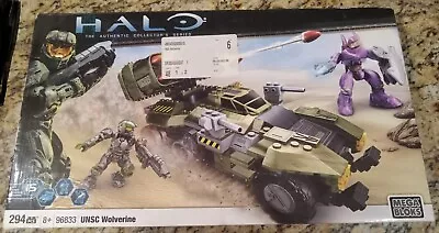 Halo - Unsc Wolverine Spartan Vehicle - Mega Blocks Play Set - New/complete 2010 • $131.50