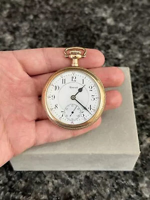 Rare Antique Howard Grade Series 4 Model 1905 Size 16 GF 17J Pocket Watch Runs ! • $299