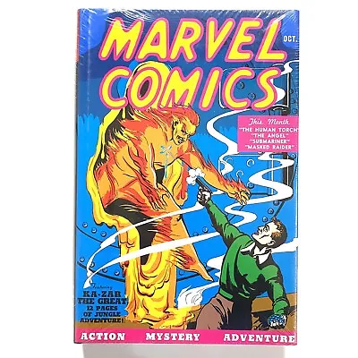 Golden Age Marvel Comics Omnibus Vol 1 New Sealed Corner Ding $5 Flat Ship Aucti • $29.04