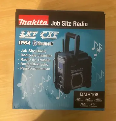 Makita 18v AM/FM Radio Bluetooth DMR108 • £109.99